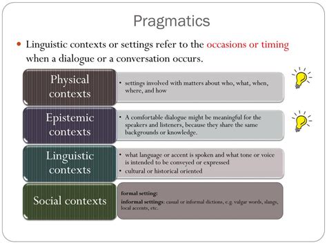 PPT Chapter 7 Pragmatics And Discourse Analysis PowerPoint