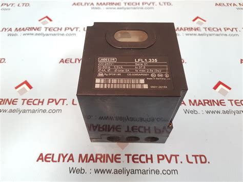 Landis Gyr Lfl Gas Burner Controller Aeliya Marine