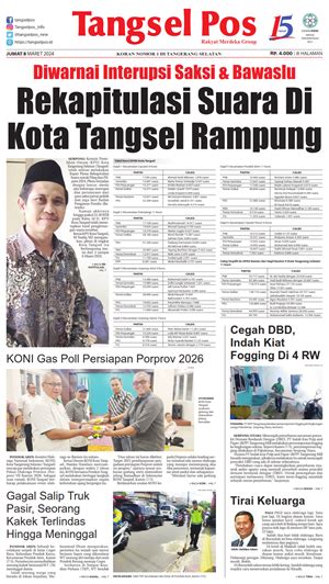 Epaper Edisi Jumat Maret Tangselpos Id