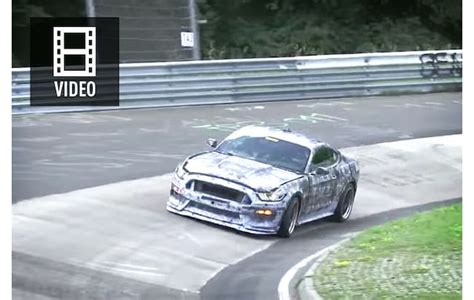 Video Mustang Shelby GT350 auf dem Nürburgring Ford Mustang 6