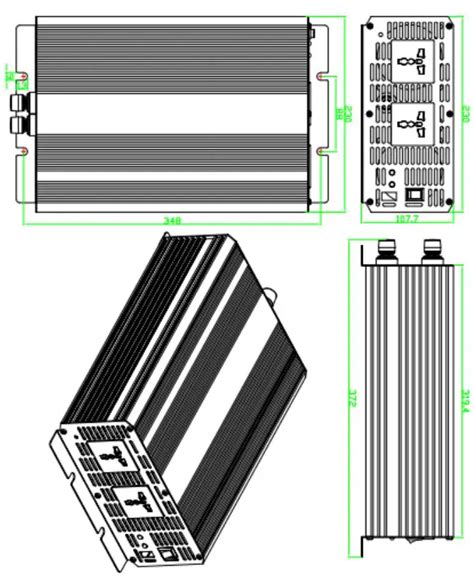 Rs Pro 179 3336 2000w Fixed Installation Dcac Power Inverter
