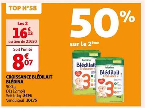 Promo Croissance Bl Dilait Bl Dina Chez Auchan Icatalogue Fr