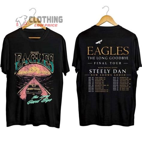 The Eagles Band The Long Goodbye Final Tour Merch The Eagles 52nd