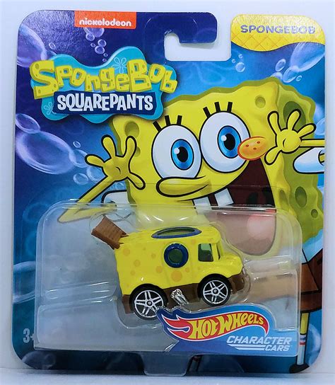 Hot Wheels 2017 Character Cars Spongebob Squarepants Spongebob Kmj Diecast Ii