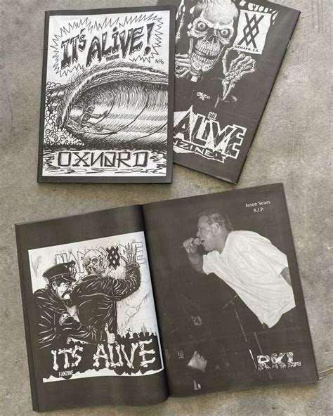 It's Alive 2024 zine