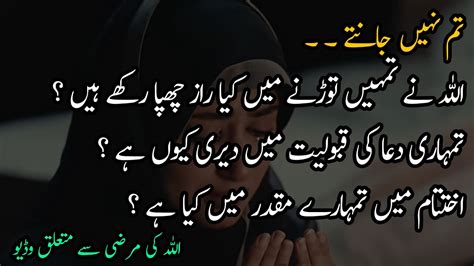 ALLAH Ki Marzi Aur Taqdeer Quotes Best Collection Of Islamic Quotes