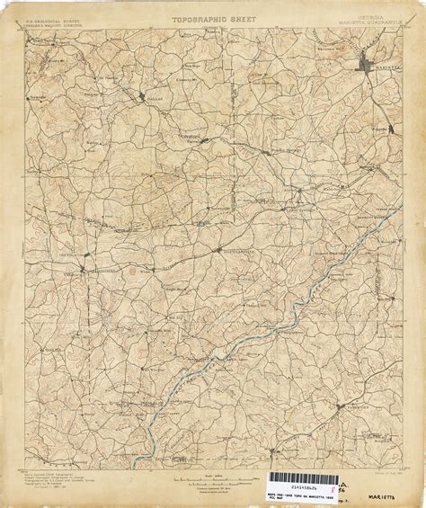 Georgia Historical Topographic Maps Perry Casta Eda Map Collection