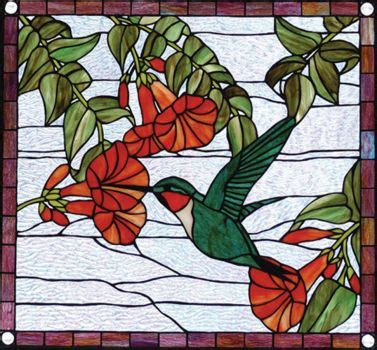 Solve Stained Glass Hummingbird Jigsaw Puzzle Online With 72 Pieces