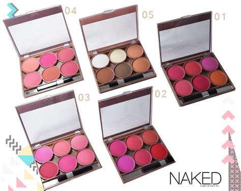 Paleta De Rubores NAKED Lovemakeup