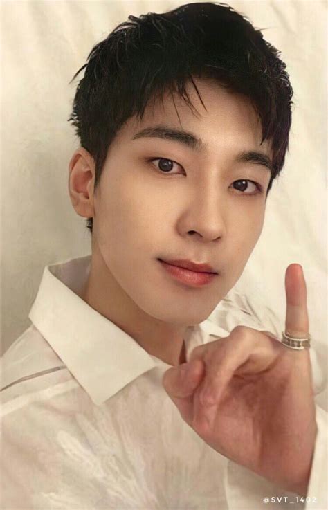 Wonwoo 24h Photocard Normal Version Wonwoo Seventeen Wonwoo Photocard