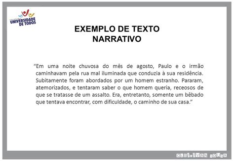 Texto Narrativo Com Dialogo Exemplos Braincp