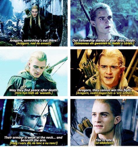 Legolas Quotes | Legolas, The hobbit, Thranduil