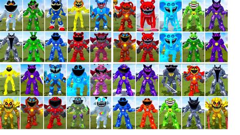 EVOLUTION OF NEW MECHA TITAN SMILING CRITTERS POPPY PLAYTIME CHAPTER 3