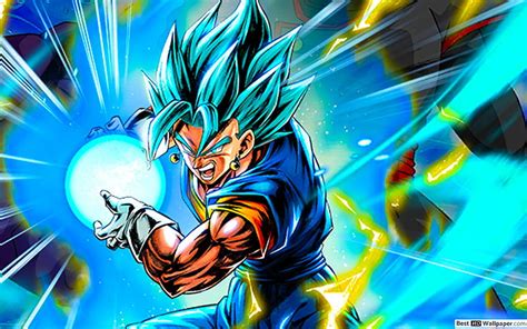 Vegito Blue Final Kamehameha Render Dragon Ball Legends Aiktry Hd