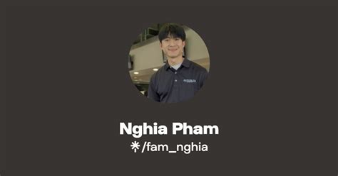 Nghia Pham Tiktok Linktree