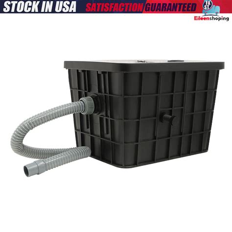 L Commercial Grease Trap Interceptor Top Inlet Gal H Oil Water