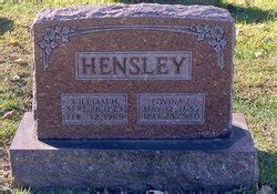 William H Hensley Homenaje De Find A Grave