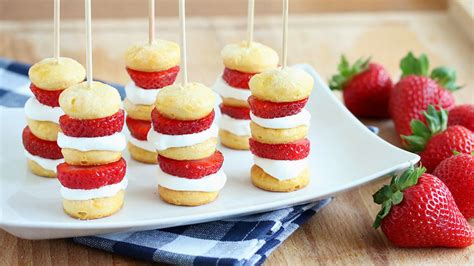 Strawberry Shortcake Kabobs Recipe From Tablespoon