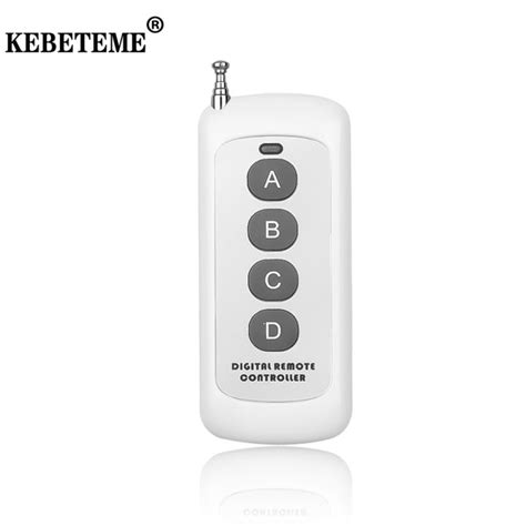 KEBETEME 433Mhz Remote Control Long Range Wireless Presenter Controller