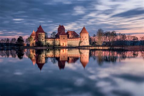 Download Man Made Trakai Island Castle Hd Wallpaper