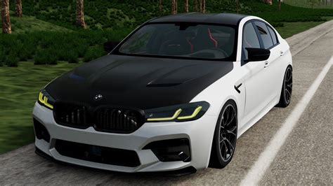 Bmw M5 F90 Cs ОТСТРЕЛЫ ПОПКОРН ШАШКИ 300 Beamng Drive Youtube