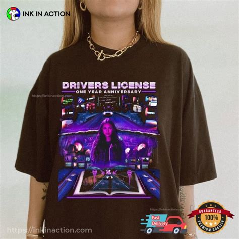 Drivers License Olivia Rodrigo Anniversary Comfort Colors Tee - Print ...