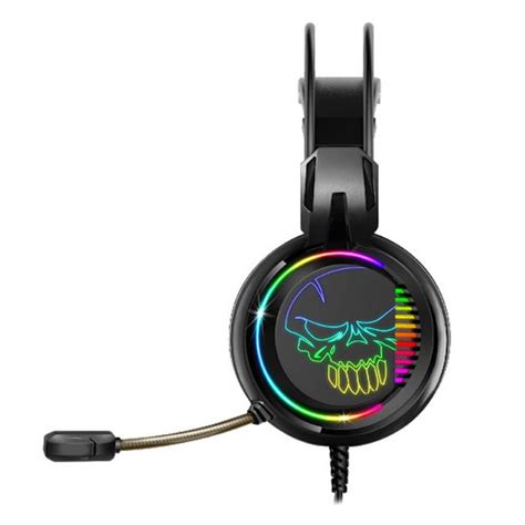 Micro Casque Gamer Filaire Spirit Of Gamer Elite H Rgb Noir