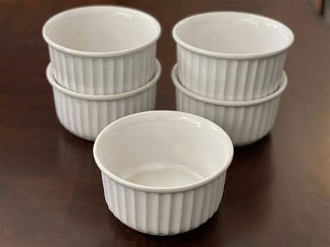 Ramekins Ramekin Bowls 12 Oz Ramekin Set Ceramic Etsy