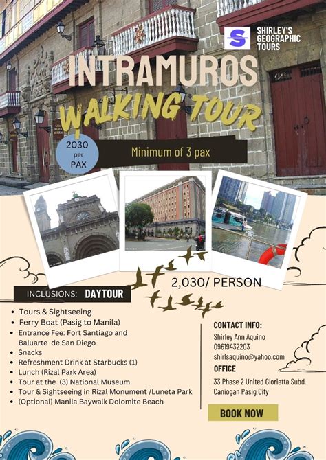 INTRAMUROS WALKING TOUR, Tickets & Vouchers, Local Attractions ...