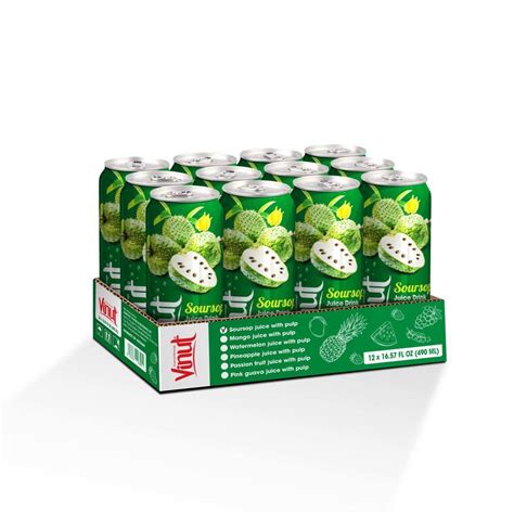 Fl Oz Can Tinned Soursop Juice Drink Factory Manufacturers And