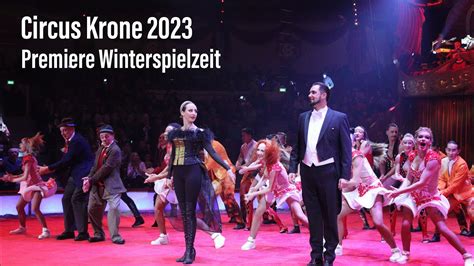 Circus Krone 2023 Premiere Winterspielzeit München 25 12 2022 YouTube