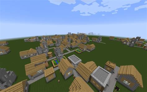 Infinite Village Challenge Minecraft Project