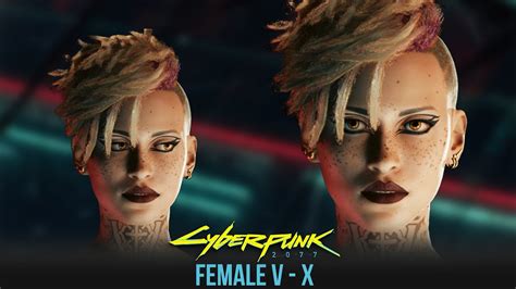 Cyberpunk Character Creation Guide Beautiful Female V X