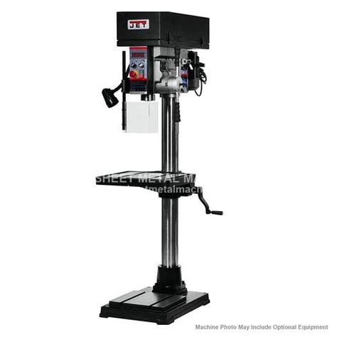 New Jet Jdpe 20evs Pdf Evs Drill Press With Power Downfeed 354250 F