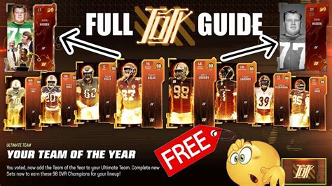 TOTY FULL GUIDE Get You FREE 98 OVR TOTY Players Fastest Way To Get