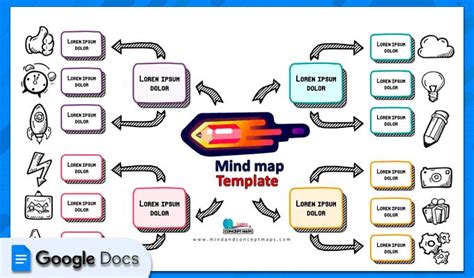 A Mind Map Is Shown With Arrows Pointing To Different Things In The