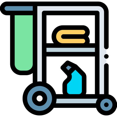 Cleaning Cart Free Icon