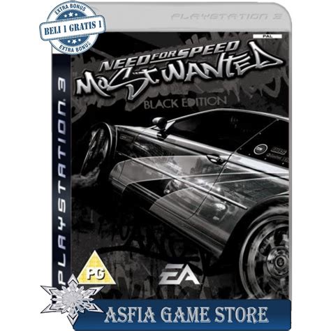 Jual Need For Speed Most Wanted Black Edition DVD Kaset Game PS3 PKG