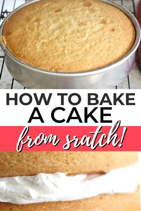 How to Bake a Cake from Scratch (a step-by-step guide) - I Scream for Buttercream