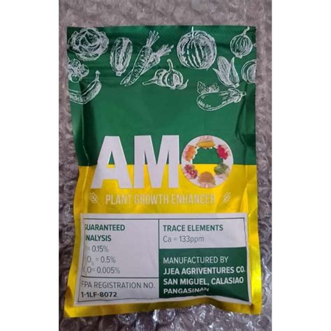 AMO GOLD ORIGINAL PACKAGING PLANT GROWTH ENHANCER 100 GRAMS Shopee