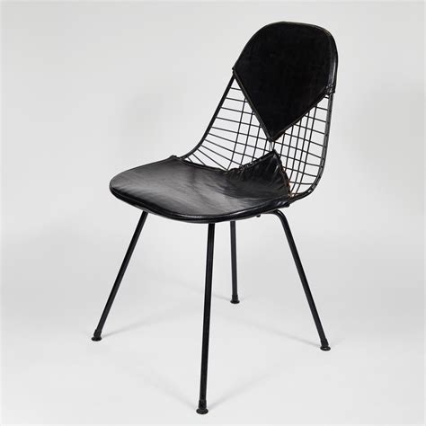 Pair Of Eames Dkr Bikini Wire Dining Chairs At Stdibs