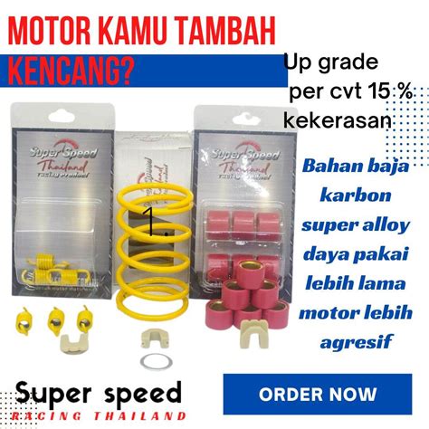 PAKET KIRIAN MIO SPORTY SMILE SOUL KARBU UPGRADE PER CVT KAMPAS