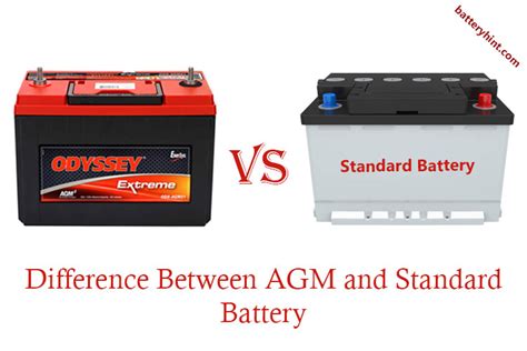 Agm Battery Vs Regular Battery