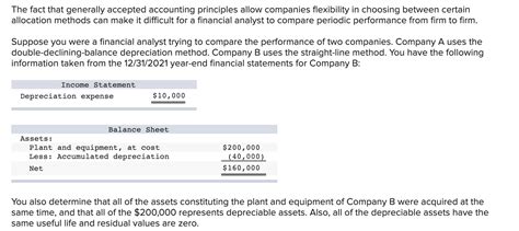 Solved The Fact That Generally Accepted Accounting Chegg