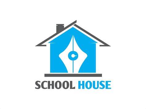 School House Logo 11480446 Vector Art at Vecteezy