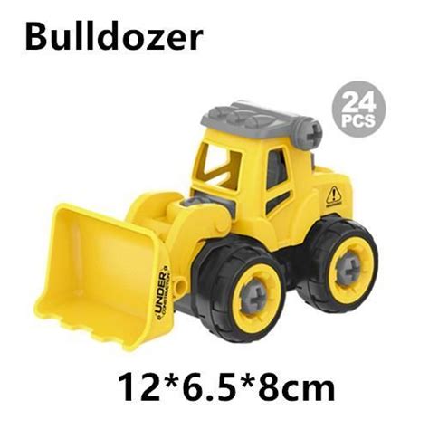 Bulldozer Mini Camion D Ing Nierie D Montage En Plastique Pelle