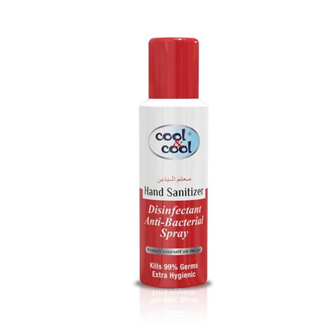 Cool And Cool Disinfectant Hand Sanitizer Spray 200mlcool And Cool