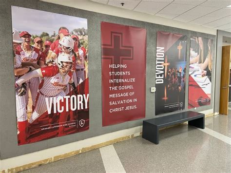 Amazing High School Wall Graphics For Orange Lutheran Hs In Orange