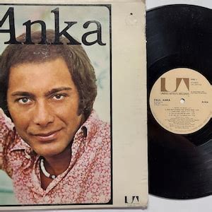 Vintage 1974 Vinyl Record Album By Paul Anka Titled Anka Etsy