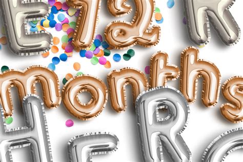 Foil Balloon Text Effect By Evlogiev Creative Products Thehungryjpeg